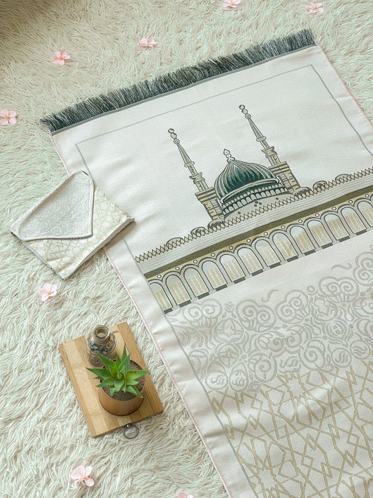 TPM315 Pink NABAWI - Travel Prayer Mat