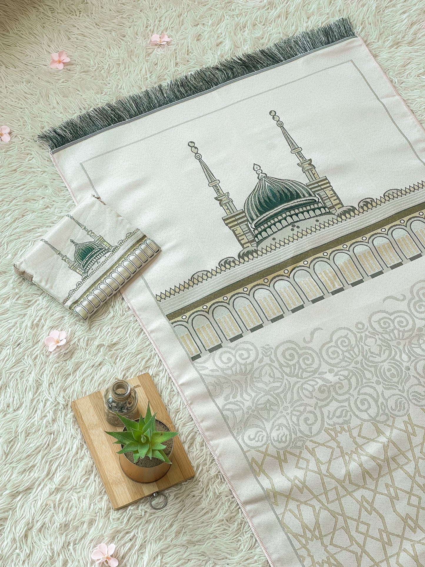 TPM315 Pink NABAWI - Travel Prayer Mat