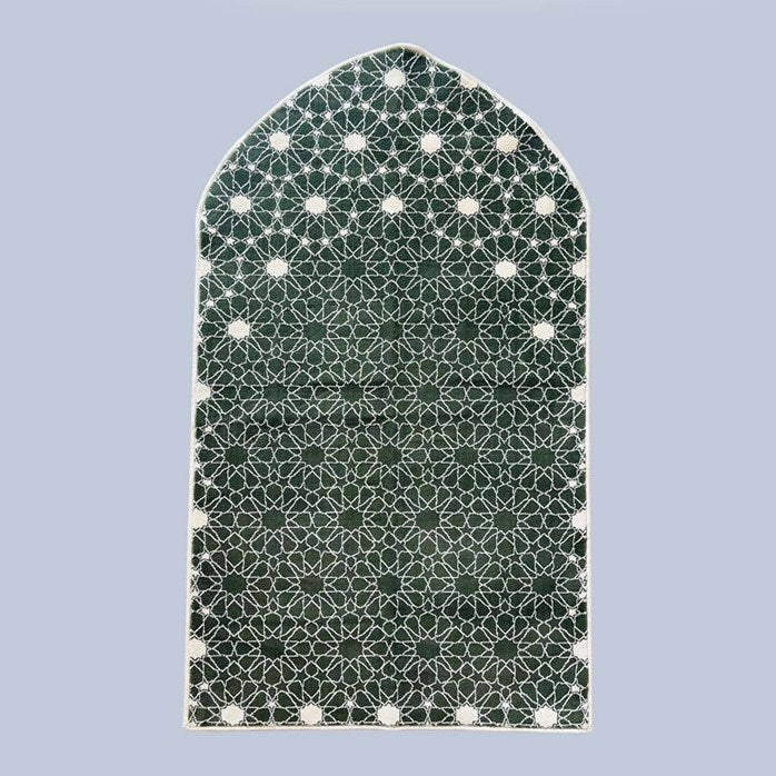 TPM E054 Green 8mm Mihrab - Medina Collection